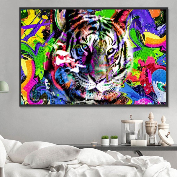 Tigre 5d Diy Kit Diamond Painting Pittura Di Diamante NO2645