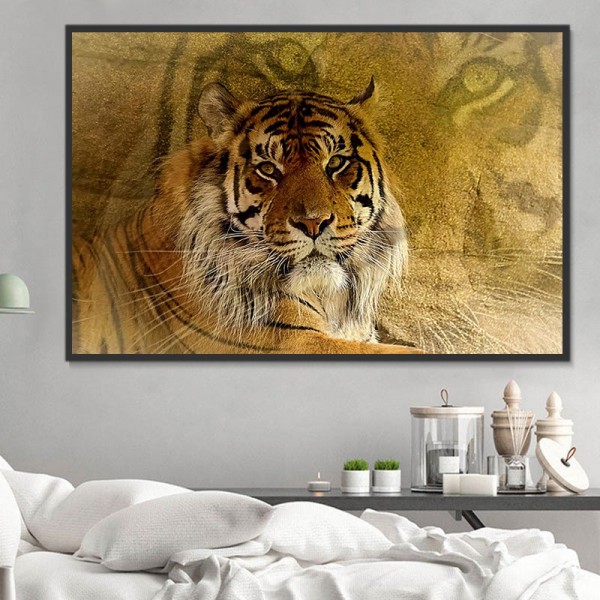 Tigre 5d Diy Kit Diamond Painting Pittura Di Diamante NO2639