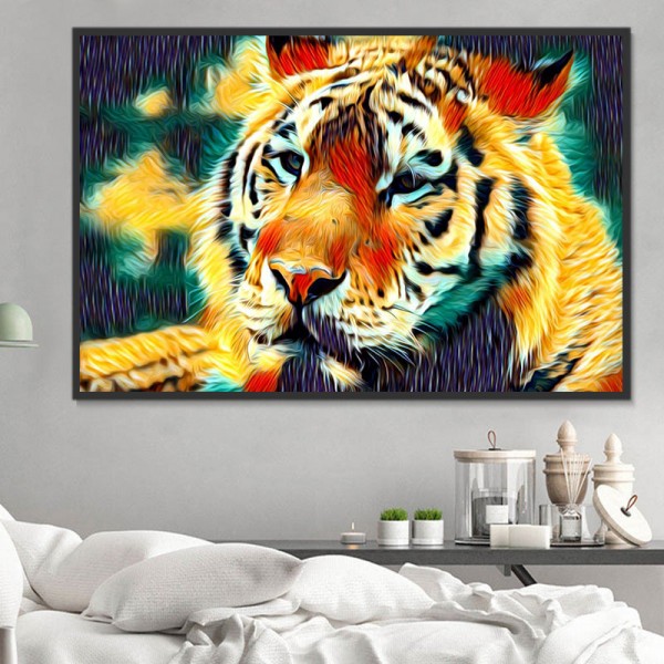 Tigre 5d Diy Kit Diamond Painting Pittura Di Diamante NO2636