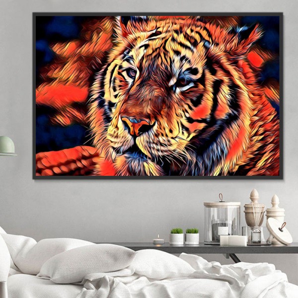 Tigre 5d Diy Kit Diamond Painting Pittura Di Diamante NO2635