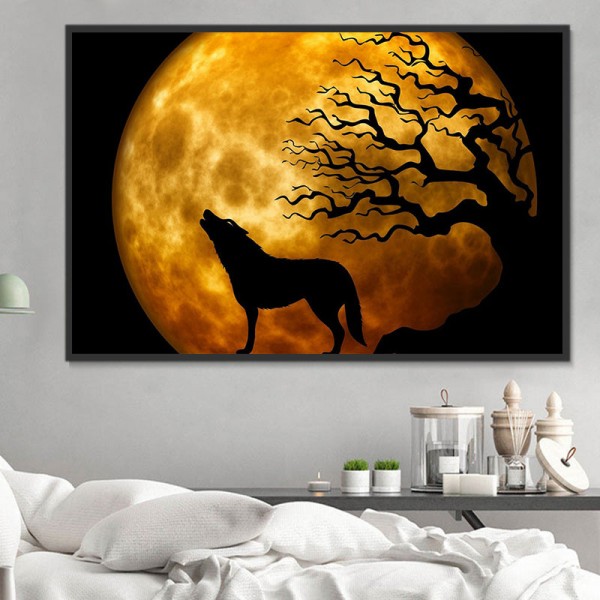 Lupo 5d Diy Kit Diamond Painting Pittura Di Diamante NO2626