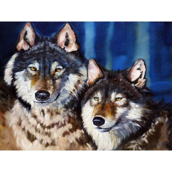 Lupo 5d Diy Kit Diamond Painting Pittura Di Diamante NO2623