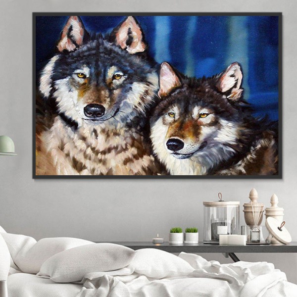 Lupo 5d Diy Kit Diamond Painting Pittura Di Diamante NO2623