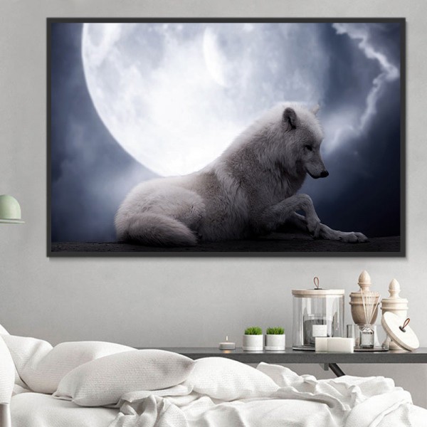 Lupo 5d Diy Kit Diamond Painting Pittura Di Diamante NO2621