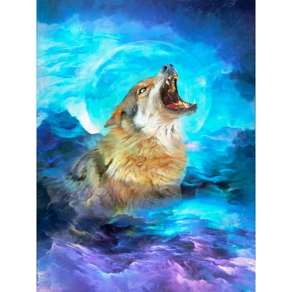 Lupo 5d Diy Kit Diamond Painting Pittura Di Diamante NO2618