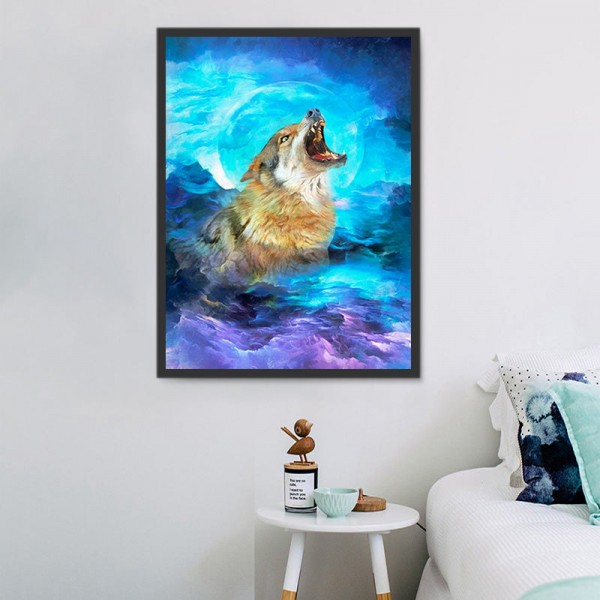 Lupo 5d Diy Kit Diamond Painting Pittura Di Diamante NO2618