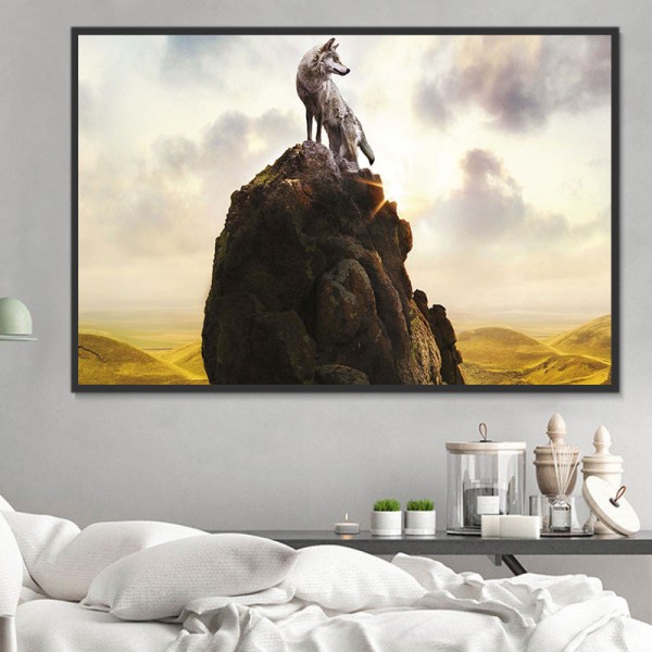 Lupo 5d Diy Kit Diamond Painting Pittura Di Diamante NO2617