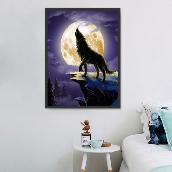 Lupo 5d Diy Kit Diamond Painting Pittura Di Diamante NO2616