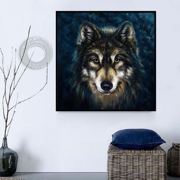 Lupo 5d Diy Kit Diamond Painting Pittura Di Diamante NO2614