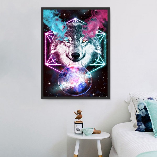 Lupo 5d Diy Kit Diamond Painting Pittura Di Diamante NO2611