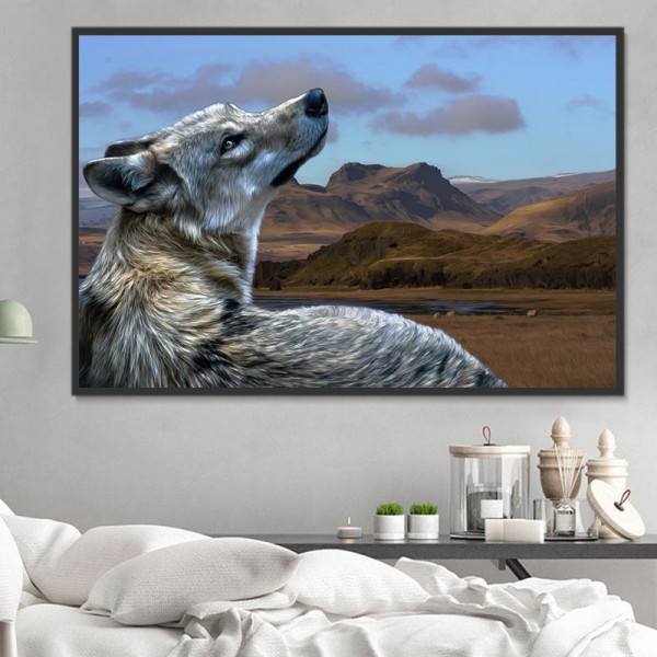 Lupo 5d Diy Kit Diamond Painting Pittura Di Diamante NO2610