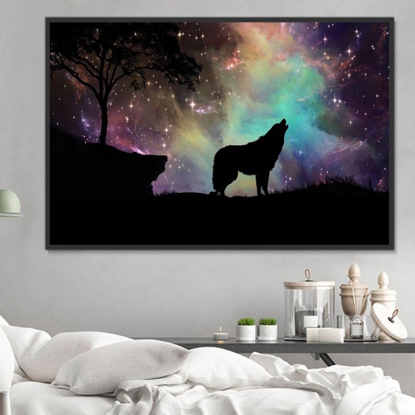 Lupo 5d Diy Kit Diamond Painting Pittura Di Diamante NO2605