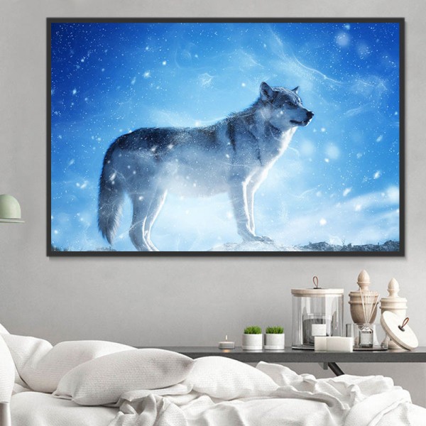 Lupo 5d Diy Kit Diamond Painting Pittura Di Diamante NO2604