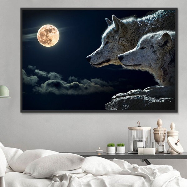 Lupo 5d Diy Kit Diamond Painting Pittura Di Diamante NO2601