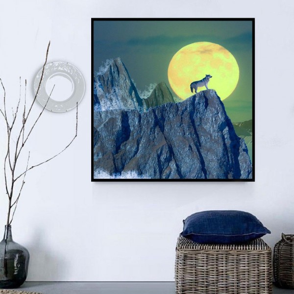 Lupo 5d Diy Kit Diamond Painting Pittura Di Diamante NO2598