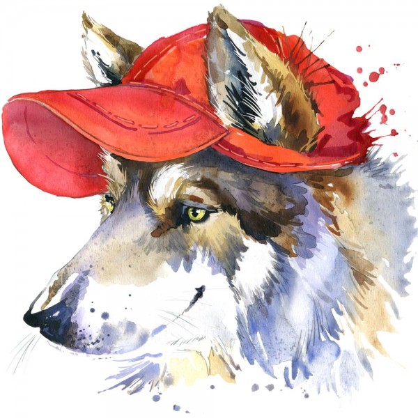 Lupo 5d Diy Kit Diamond Painting Pittura Di Diamante NO2592