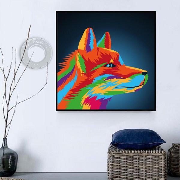 Lupo 5d Diy Kit Diamond Painting Pittura Di Diamante NO2593