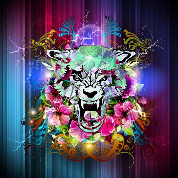 Lupo 5d Diy Kit Diamond Painting Pittura Di Diamante NO2590