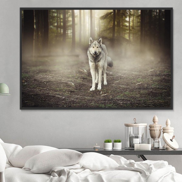 Lupo 5d Diy Kit Diamond Painting Pittura Di Diamante NO2587