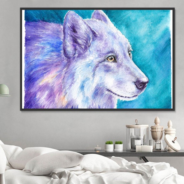 Lupo 5d Diy Kit Diamond Painting Pittura Di Diamante NO2585