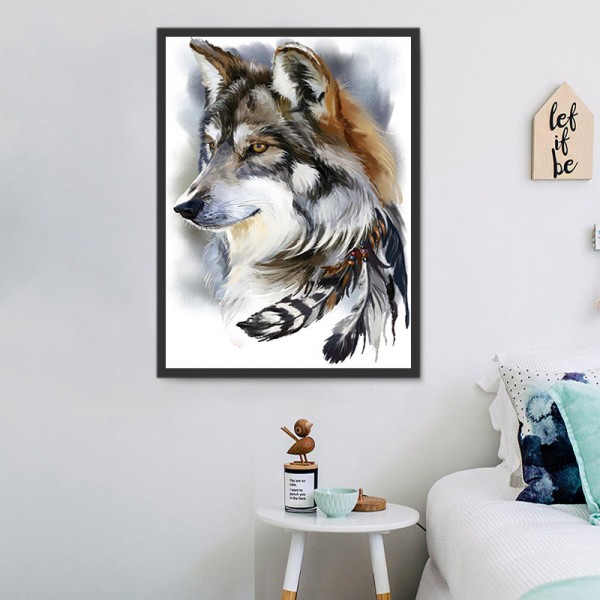 Lupo 5d Diy Kit Diamond Painting Pittura Di Diamante NO2582