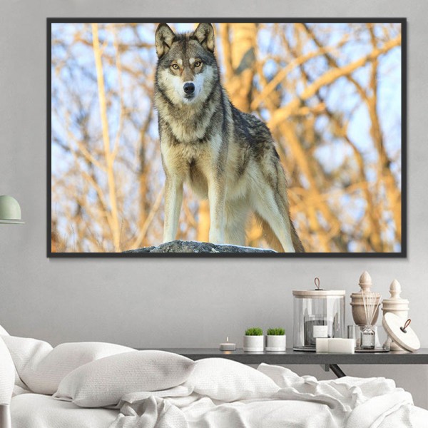 Lupo 5d Diy Kit Diamond Painting Pittura Di Diamante NO2580