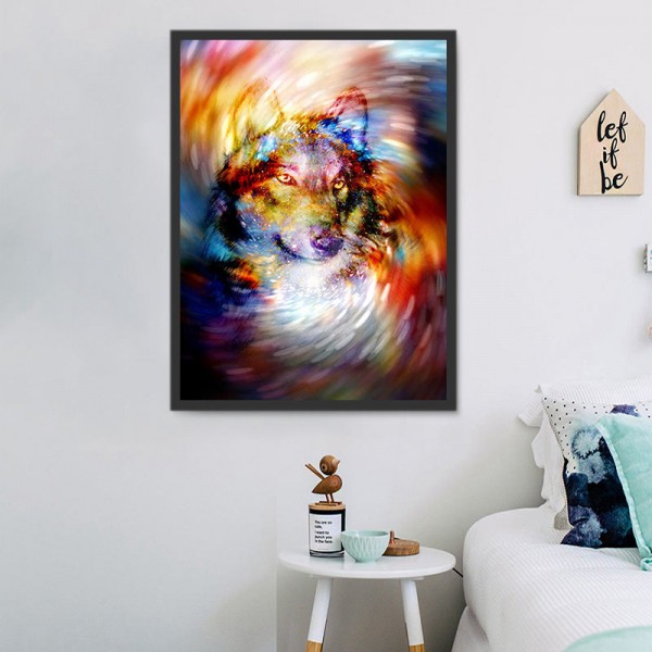 Lupo 5d Diy Kit Diamond Painting Pittura Di Diamante NO2579