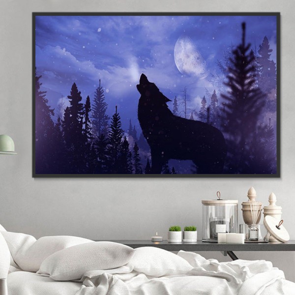 Lupo 5d Diy Kit Diamond Painting Pittura Di Diamante NO2575