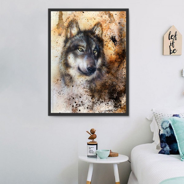 Lupo 5d Diy Kit Diamond Painting Pittura Di Diamante NO2574