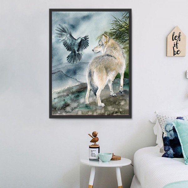 Lupo 5d Diy Kit Diamond Painting Pittura Di Diamante NO2566