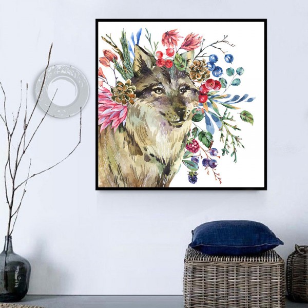 Lupo 5d Diy Kit Diamond Painting Pittura Di Diamante NO2561