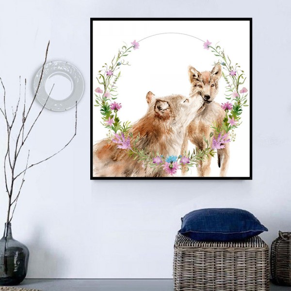 Lupo 5d Diy Kit Diamond Painting Pittura Di Diamante NO2559