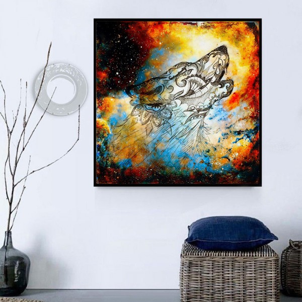 Lupo 5d Diy Kit Diamond Painting Pittura Di Diamante NO2558