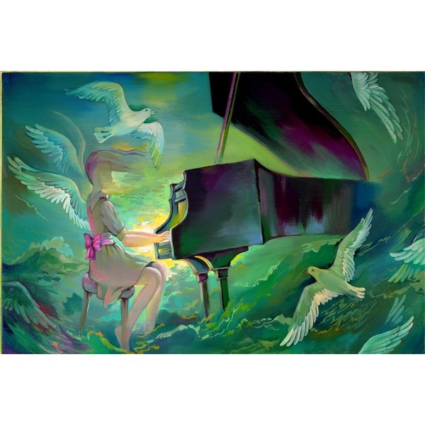 Sogno 5d Diy Kit Diamond Painting Pittura Di Diamante NO2536