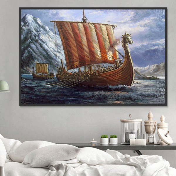 Barche 5d Diy Kit Diamond Painting Pittura Di Diamante NO2481