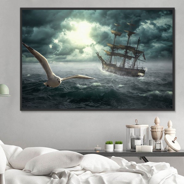 Barche 5d Diy Kit Diamond Painting Pittura Di Diamante NO2476