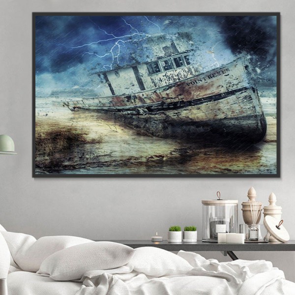 Barche 5d Diy Kit Diamond Painting Pittura Di Diamante NO2474