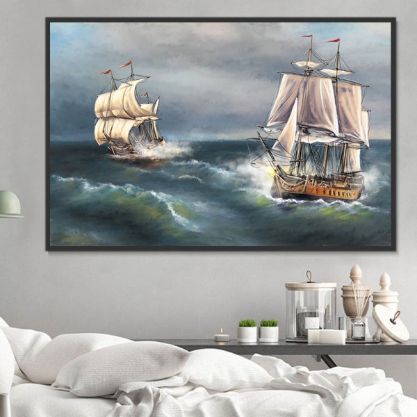 Barche 5d Diy Kit Diamond Painting Pittura Di Diamante NO2468