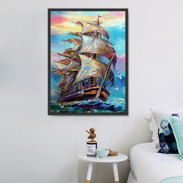 Barche 5d Diy Kit Diamond Painting Pittura Di Diamante NO2467