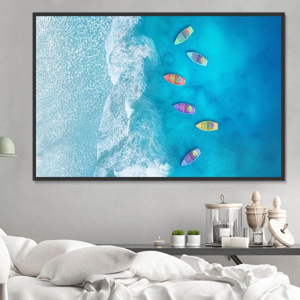 Barche 5d Diy Kit Diamond Painting Pittura Di Diamante NO2463