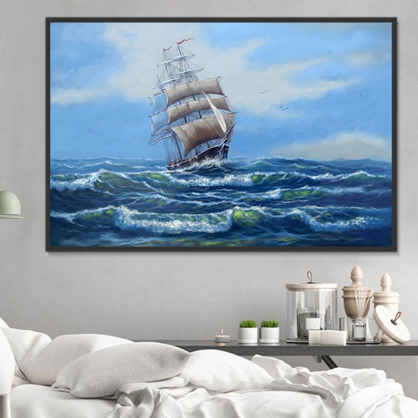 Barche 5d Diy Kit Diamond Painting Pittura Di Diamante NO2462