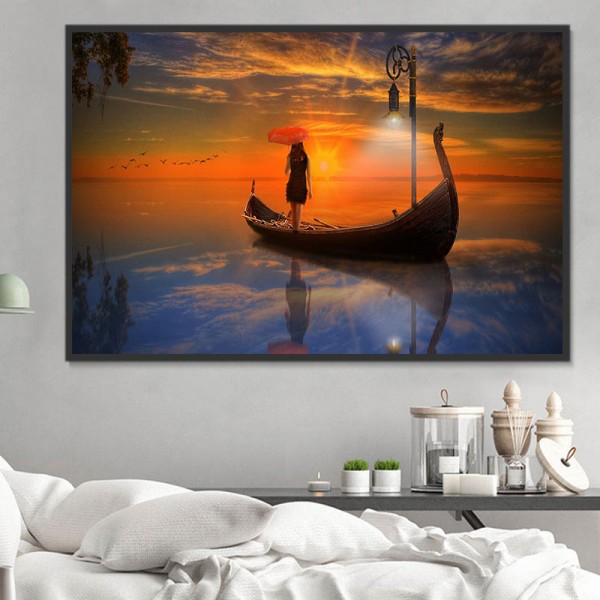 Barche 5d Diy Kit Diamond Painting Pittura Di Diamante NO2456