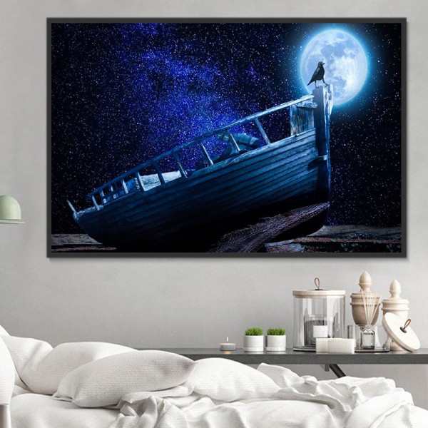 Barche 5d Diy Kit Diamond Painting Pittura Di Diamante NO2454