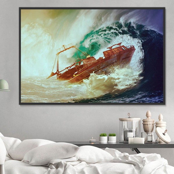 Barche 5d Diy Kit Diamond Painting Pittura Di Diamante NO2451