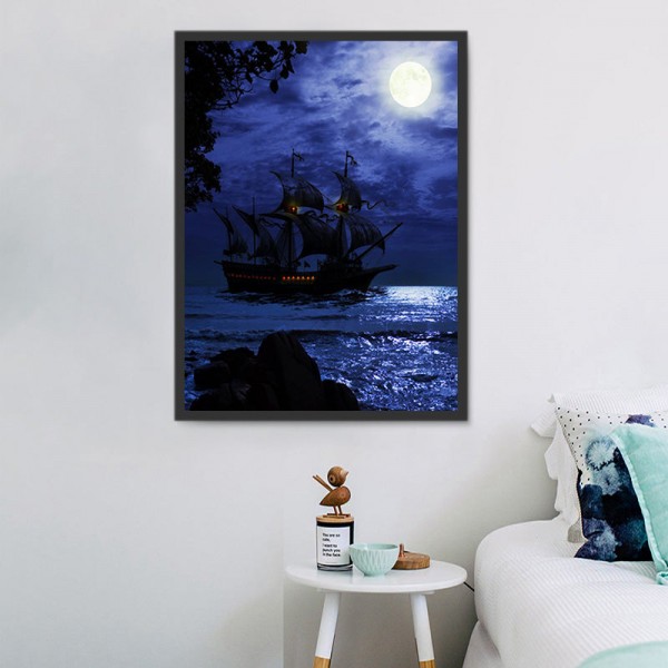 Barche 5d Diy Kit Diamond Painting Pittura Di Diamante NO2445