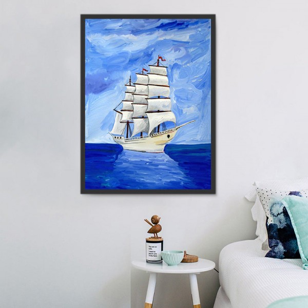 Barche 5d Diy Kit Diamond Painting Pittura Di Diamante NO2439