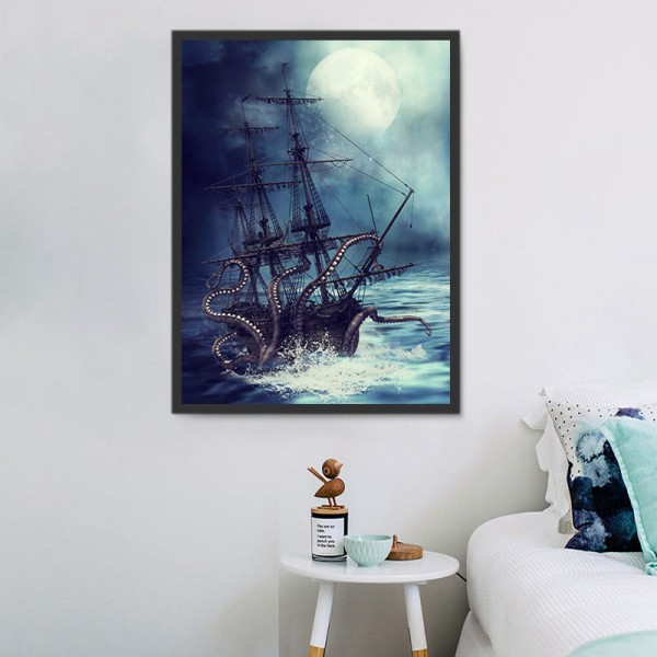 Barche 5d Diy Kit Diamond Painting Pittura Di Diamante NO2437