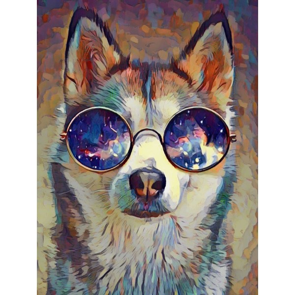 Cani 5d Diy Kit Diamond Painting Pittura Di Diamante NO2389