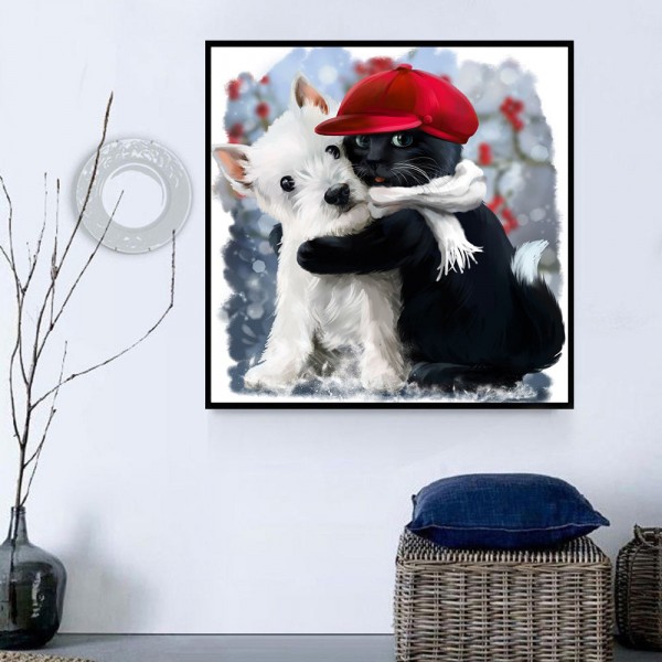 Cani 5d Diy Kit Diamond Painting Pittura Di Diamante NO2391