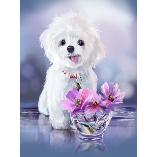 Cani 5d Diy Kit Diamond Painting Pittura Di Diamante NO2380